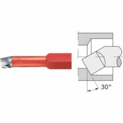 ORION Drehmeißel Innen HSSE 08x08 Mm 30 Grad Längs