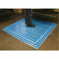 HAUSMARKE Auffahrkeil LxB 600x112 Mm Farbe Blau