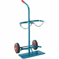 HAUSMARKE Stahlflaschenwagen Vollgummi 210 Mm Durchmesser 20