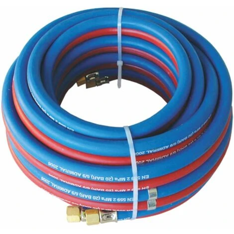 HAUSMARKE Zwillingsschlauch DIN EN 559 10 M Rolle Konfektion 1 HAUSMARKE Zwillingsschlauch DIN EN 559 10 M Rolle Konfektion