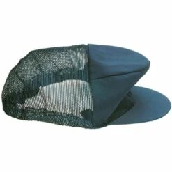 HAUSMARKE Haarnetz Mit Schild Blau