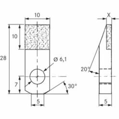 HAUSMARKE Vielkorn-Abrichter AP505G4 Typ 'DIAPLAT' D1001. 10