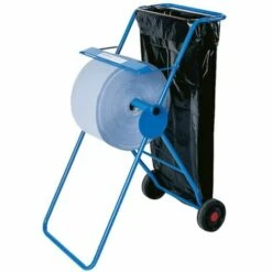 HAUSMARKE Abrollgerät Für Papier- Wischtücher. Aus Metall/bl