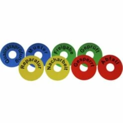 HAUSMARKE Rundsignal / Beschriftungsring Für Gitterboxen, Gelb Reparatur