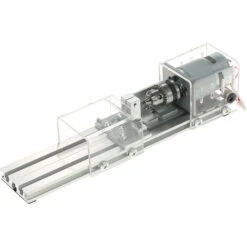 ASUPERMALL 100W Minikorn-Miniatur-Maschine-Tour Gehause Holz Buddha Pearl Tower Schleifen Und Polieren Perlen Diy Drechseln Und Polieren Bohren Drehwerkzeug 12-24Vdc