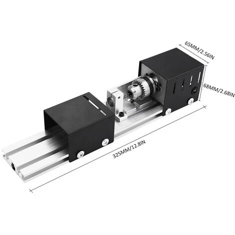 ASUPERMALL 100W Minikorn-Miniatur-Maschine-Tour Gehause Holz Buddha Pearl Tower Schleifen Und Polieren Perlen Diy Drechseln Und Polieren Bohren Drehwerkzeug 12-24Vdc 4 ASUPERMALL 100W Minikorn-Miniatur-Maschine-Tour Gehause Holz Buddha Pearl Tower Schleifen Und Polieren Perlen Diy Drechseln Und Polieren Bohren Drehwerkzeug 12-24Vdc – Bild 4