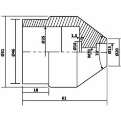 Zentrierspitze MT2 20 Bis 51 Mm VidaXL 7 Zentrierspitze MT2 20 Bis 51 Mm VidaXL -Drechselbänke & Zubehör Verkäufe 26591451 3