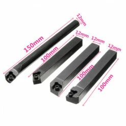 ASUPERMALL S12Msclcr09 Sclcr1212H09 + + + Sclcl1212H09 Scmcn1212H09 4 Pz 12 Mm Schafthalter Tower A Bohrwerkzeugs Bar +10 Insert Carbid Pc + 4 Stuck Cle -Drechselbänke & Zubehör Verkäufe 26706373 3