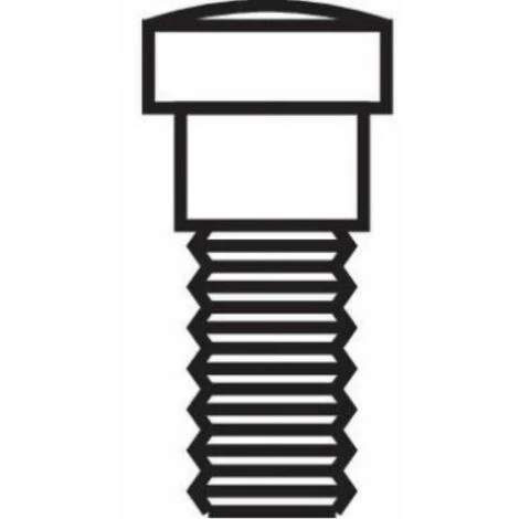 HAUSMARKE Spannschraube M3,5 X 4,0 Mm Für 16102 VPE: 10 1 HAUSMARKE Spannschraube M3,5 X 4,0 Mm Für 16102 VPE: 10