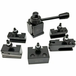 ASUPERMALL 6 Satze Schnellwechsel-Werkzeughalter 250 Keilhalter Schnellwechsel-Werkzeughalter Amerikanischer Stahl-Schnellwechsel-Werkzeughalter