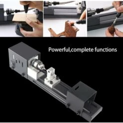 ASUPERMALL Miniatur-Drehmaschine Zum Schleifen, Polieren Und Schneiden Fur Die Holzbearbeitung -Drechselbänke & Zubehör Verkäufe 27615972 3