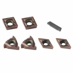 ASUPERMALL 7Pcs Multifunktionale Hartmetalleinsatze Drehmaschineneinsatze