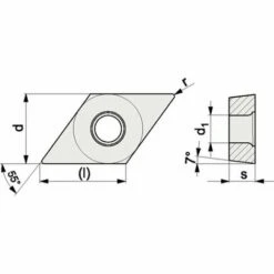PROMAT Wendeschneidplatte (DNKG150608-AL ALU / Inhalt: 10 Stück) - 4000858950 6 PROMAT Wendeschneidplatte (DNKG150608-AL ALU / Inhalt: 10 Stück) - 4000858950 -Drechselbänke & Zubehör Verkäufe 30635586 3
