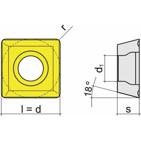 PROMAT Wendeschneidplatte (SOMT09T304M PMK40 / Inhalt: 10 Stück) - 4000859095 3 PROMAT Wendeschneidplatte (SOMT09T304M PMK40 / Inhalt: 10 Stück) - 4000859095 – Bild 3