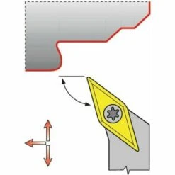 PROMAT Klemmdrehhalter (SVHCR2020K16 / Rechts Vernickelt) - 6484000823 -Drechselbänke & Zubehör Verkäufe 30639496 4