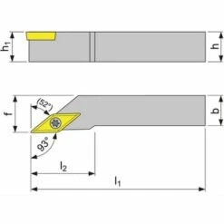 PROMAT Klemmdrehhalter (SVJCR1616H11 / Rechts Vernickelt) - 6484001085 -Drechselbänke & Zubehör Verkäufe 30639541 3