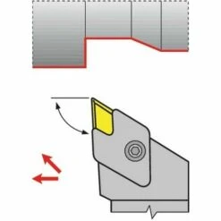 PROMAT Klemmdrehhalter (CKJNL2525M16 / Links Vernickelt) - 6484001304 -Drechselbänke & Zubehör Verkäufe 30639569 4