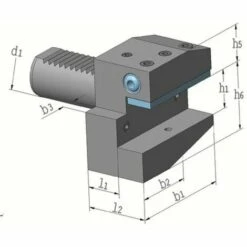 PROMAT Radialwerkzeughalter (VDI30 / Links) - 4000833647 -Drechselbänke & Zubehör Verkäufe 30641988 3