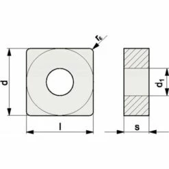 PROMAT Wendeschneidplatte (SNMG120408-M UNI / Inhalt: 10 Stück) - 6480000014 -Drechselbänke & Zubehör Verkäufe 30657760 3