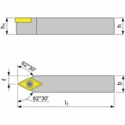 PROMAT Klemmdrehhalter (SDNCN1616H11 / Vernickelt) - 6484001301 -Drechselbänke & Zubehör Verkäufe 30657915 3