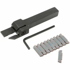 ASUPERMALL Mgehr1212-3 Cutth-Off-Trennwerkzeug Fur Drehmaschinenhalter + Mgmn300-Einsatzklingen + Cle