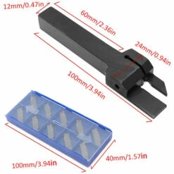 ASUPERMALL Mgehr1212-3 Cutth-Off-Trennwerkzeug Fur Drehmaschinenhalter + Mgmn300-Einsatzklingen + Cle 9 ASUPERMALL Mgehr1212-3 Cutth-Off-Trennwerkzeug Fur Drehmaschinenhalter + Mgmn300-Einsatzklingen + Cle -Drechselbänke & Zubehör Verkäufe 30944795 5