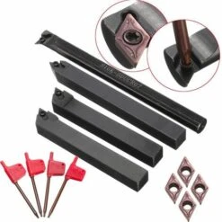 MANTA Satz Mit 4 Sätzen 10 Mm Schaftdrehmaschine Bohrstange Drehwerkzeughalter DCMT0702 Hartmetall -Drechselbänke & Zubehör Verkäufe 32661569 3