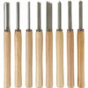 YONGQING Schnitzwerkzeug 8-tlg,Schnitzsatz Schnitzmesser Schnitz-Messer Holz-Schnitzen Stechbeitel Satz Tischler Werkzeug