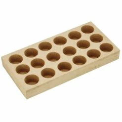 Fortis Holzsockel F�r ER40 23 Bohrungen