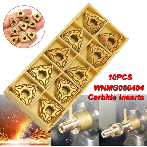 HAPPYSHOPPING Satz 20 Mm Drehmeißelhalter MWLNR2020K08 + 10 WNMG0804 Hartmetalleinsätze + 2 Schraubenschlüssel W 2 HAPPYSHOPPING Satz 20 Mm Drehmeißelhalter MWLNR2020K08 + 10 WNMG0804 Hartmetalleinsätze + 2 Schraubenschlüssel W – Bild 2