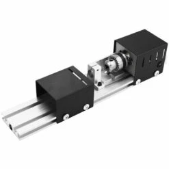 HAPPYSHOPPING 100W Mini-Perlen-Maschine Miniatur-Drehmaschine DIY Holzbearbeitung Buddha-Perlen-Drehmaschine Schleifen Und Polieren Perlen Holzbearbeitung DIY-Drehmaschine Polierbohrer Drehwerkzeug 12-24VDC,EU-Stecker