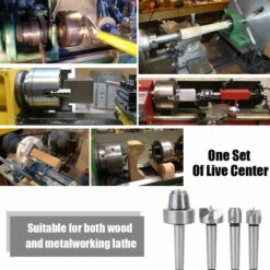 HAPPYSHOPPING 4 STÜCKE Holzbearbeitung Fingerhut Sets MT1 Für Cutter Holz Metall Drehwerkzeug Multifunktionaler Stahl Robust,Mehrfarbig -Drechselbänke & Zubehör Verkäufe 37411783 4