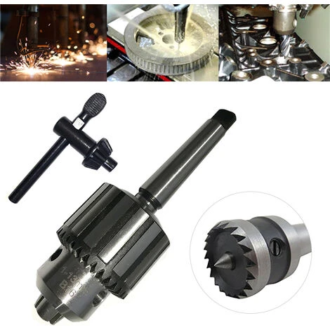 HAPPYSHOPPING Mini-HM-Stahl MT2 Bohrfutteraufnahme 5/64,Schwarzes Silber 4 HAPPYSHOPPING Mini-HM-Stahl MT2 Bohrfutteraufnahme 5/64,Schwarzes Silber – Bild 4