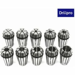MAEREX Drillpro 10pcs 1mm-10mm ER16 Federspannzangensatz CNC-Gravierdrehmaschine Fräswerkzeug