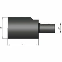EROGLU Werkzeughalter-Rohling A2 - 30x100 Rund