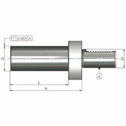 EROGLU Kontrolldorn VDI 25 40 X 150 Mm