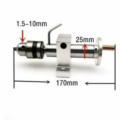 SENDERPICK Reitstock Schwenkbar Drehbank Drehmaschine Zentrierspitze Für Mini Drechselbank -Drechselbänke & Zubehör Verkäufe 42977774 4