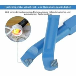 DEVENIRRICHE 11-teiliges Drehwerkzeug-Set, Hartmetall-Drehstahl-Set, Metall-Drehwerkzeuge Mit Holzkoffer, Rotierende Hartmetallspitze Zum Drehen Für 8 X 8 Mm Fräsdrehen -Drechselbänke & Zubehör Verkäufe 50913472 3