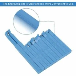 DEVENIRRICHE 11-teiliges Drehwerkzeug-Set, Hartmetall-Drehstahl-Set, Metall-Drehwerkzeuge Mit Holzkoffer, Rotierende Hartmetallspitze Zum Drehen Für 8 X 8 Mm Fräsdrehen -Drechselbänke & Zubehör Verkäufe 50913472 4