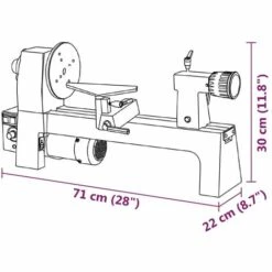 Drechselbank Variable Geschwindigkeit 305 Mm 250 W VidaXL 7 Drechselbank Variable Geschwindigkeit 305 Mm 250 W VidaXL -Drechselbänke & Zubehör Verkäufe 54714592 3