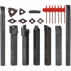 HAPPYSHOPPING 12mm Multifunktionale Schaftdrehmaschine Drehen Werkzeughalter Bohrstange Mit Vollhartmetall-einsatzschlüssel