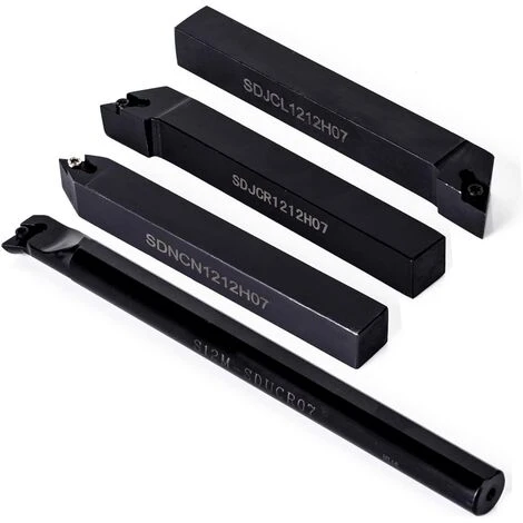 TINOR 10 Tlg DCMT0702 Hartmetalleinsätze + 4 Tlg 12mm S12M-SDUCR07 / SDNCN1212H07 / SDJCL1212H07 / SDJCR1212H07 Bohrstangen + 4 Tlg Schlüssel-Drehmaschine 5 TINOR 10 Tlg DCMT0702 Hartmetalleinsätze + 4 Tlg 12mm S12M-SDUCR07 / SDNCN1212H07 / SDJCL1212H07 / SDJCR1212H07 Bohrstangen + 4 Tlg Schlüssel-Drehmaschine – Bild 5