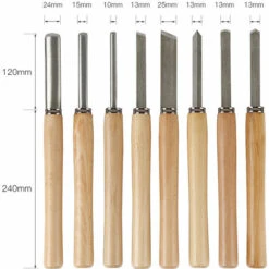 DYHF 8tlg Schnitzwerkzeug Schnitzsatz Schnitzmesser Schnitz-Messer Für Anfänger Und Profis -Drechselbänke & Zubehör Verkäufe 57661057 5