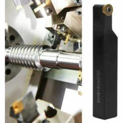 BEARSU Drehwerkzeug, 10 Stück RPMT10T3MO Einsätze Klingen + SARPR1616H10 Drehwerkzeughalter + 1 Stück Schraubenschlüssel -Drechselbänke & Zubehör Verkäufe 59194442 4