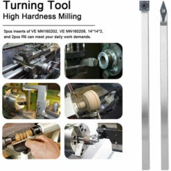 HAPPYSHOPPING 12 Teile / Satz Hohe Härte Metall Drehmaschine Drehwerkzeug Kit Bohrstangenhalter Set Für Die Verarbeitung Von Stahlteilen Handholzbearbeitungswerkzeug -Drechselbänke & Zubehör Verkäufe 60883528 5