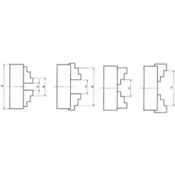 PRŽäZISIONS 3 BACKENFUTTER 80 MM DREIBACKENFUTTER DREHBANKFUTTER FERVI M049/080 5 PRŽäZISIONS 3 BACKENFUTTER 80 MM DREIBACKENFUTTER DREHBANKFUTTER FERVI M049/080 -Drechselbänke & Zubehör Verkäufe 63930873 3