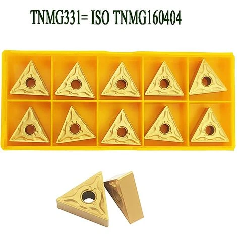 DONTODENT 30 Stück CNMG 431 + WNMG 431 + TNMG 331 CNC-Drehwerkzeug, Drehbar, Massives Hartmetall 2 DONTODENT 30 Stück CNMG 431 + WNMG 431 + TNMG 331 CNC-Drehwerkzeug, Drehbar, Massives Hartmetall – Bild 2