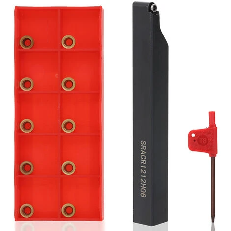 SUPERSELLER SRACR1212H06 Werkzeughalter Wendestange Drehstahl Mit Schlüssel 1 SUPERSELLER SRACR1212H06 Werkzeughalter Wendestange Drehstahl Mit Schlüssel