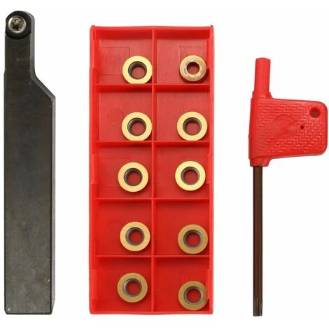 LIFCAUSAL SRAPR 1616H10 Mit Hartmetalleinsätzen, Schraubenschlüssel, Planfräsen, Externer Drehmaschinenhalter, DIY-Hartlegierungs-Drehwerkzeug-Set 1 LIFCAUSAL SRAPR 1616H10 Mit Hartmetalleinsätzen, Schraubenschlüssel, Planfräsen, Externer Drehmaschinenhalter, DIY-Hartlegierungs-Drehwerkzeug-Set