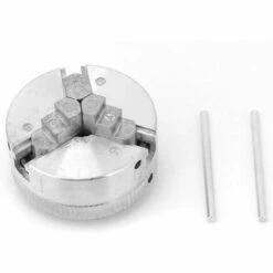 LITZEE 3-Backenfutter - Z011 Zinklegierung 3-Backenfutterklemmzubehör Für Mini-Metalldrehmaschine